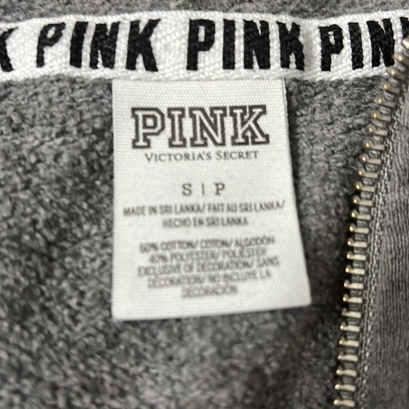 PINK small hoodie. Still pretty new, no stains or damage. - Picture 2 of 3